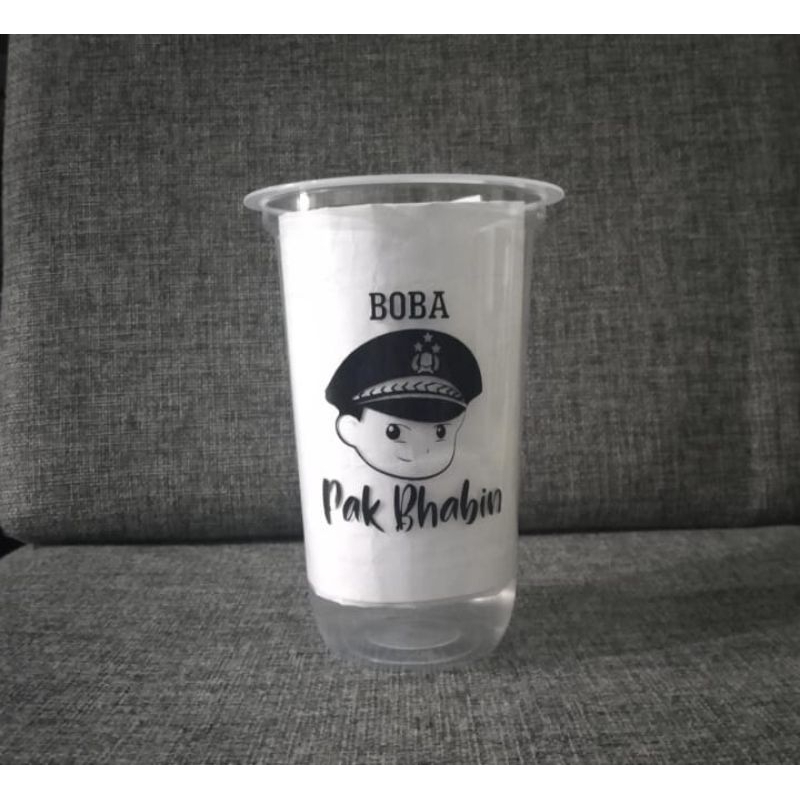 Cup Sablon. 18 Oz. Starindo Oval. 8 gr. 1000 pcs