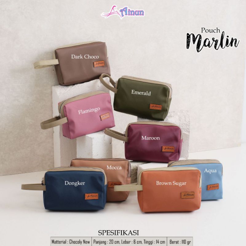 Marlin Pouch Bag By Ainun Dompet Panjang