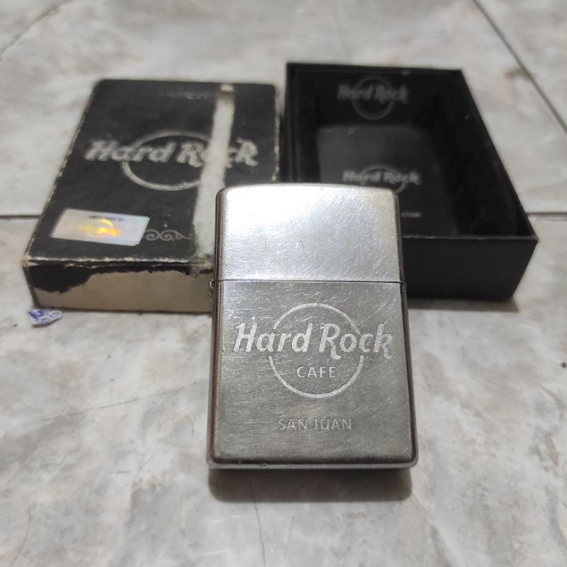korek api zippo hard rock cafe san juan
