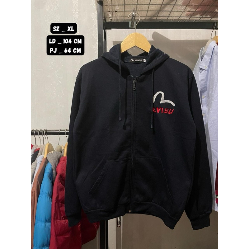 HOODIE EVISU HOODIE ZIPPER