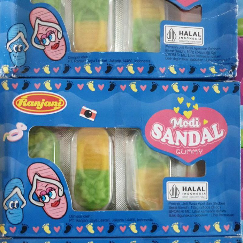 

Ranjani - Modi Sandal Gummy (24pcs x 8g)