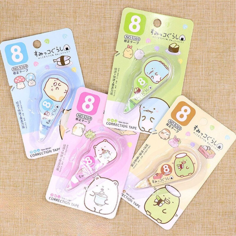

DOM Tipex Correction Tape Roll Karakter Lucu Tip Ex Stipo Penghapus Tipe Ex Tulisan Sekolah Belajar Bergambar Lucu Tidak Mudah Robek Alat Tulis Perlengkapan Sekolah Kantor Lucu