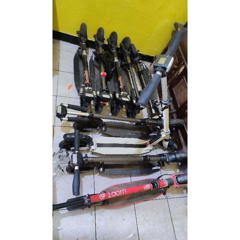 skuter listrik etwow scooby