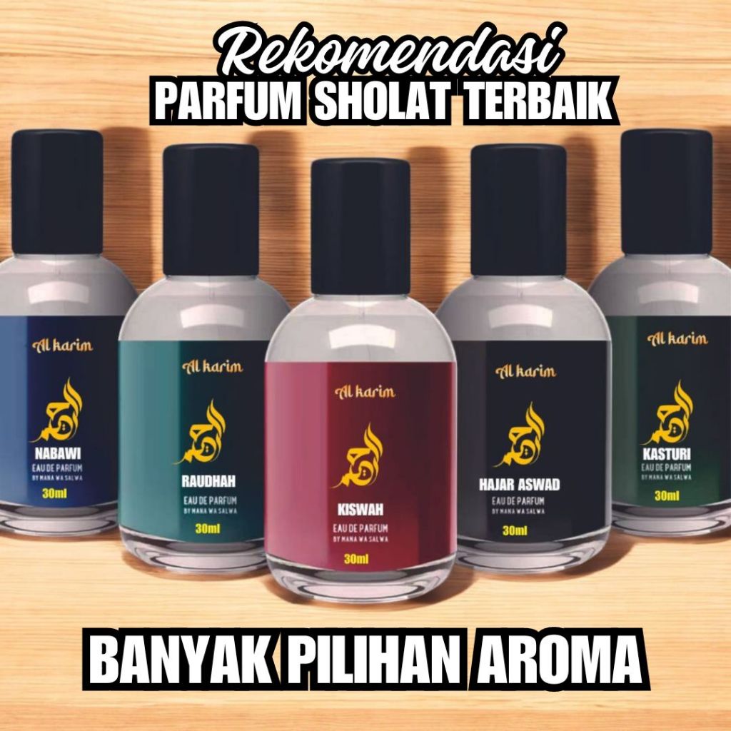 Best Seller Parfum Islami 30ml Parfum Arab Parfum islam Parfum Pria Parfum ibadah Parfum Kasturi Tah