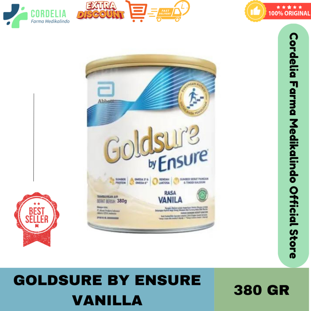 

Goldsure By Ensure Vanilla 380 gr