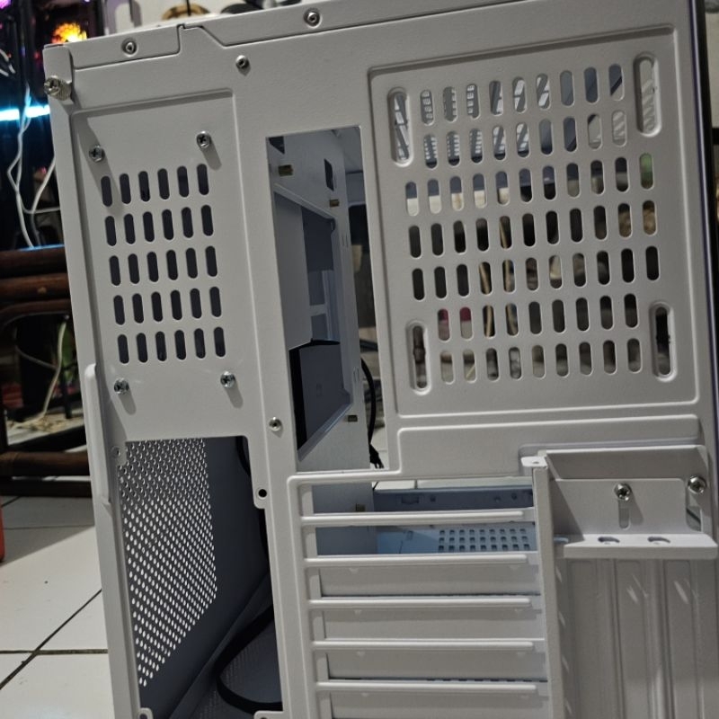 Casing VenomRX Daemon Continental S7 Case PC ATX - White SECOND BEKAS