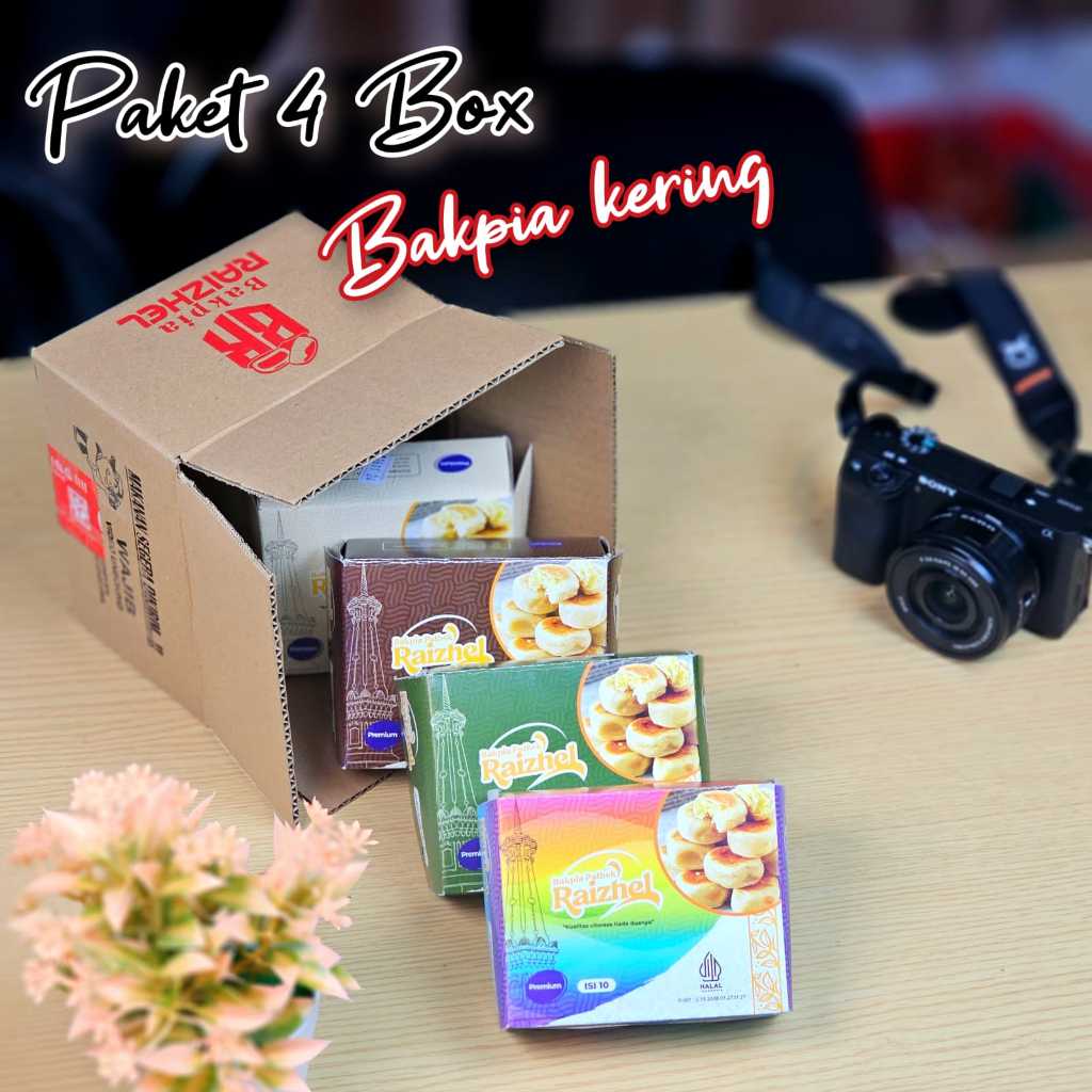 

PAKET MURAH 4 BOX BAKPIA RAIZHEL KERING ISI 10