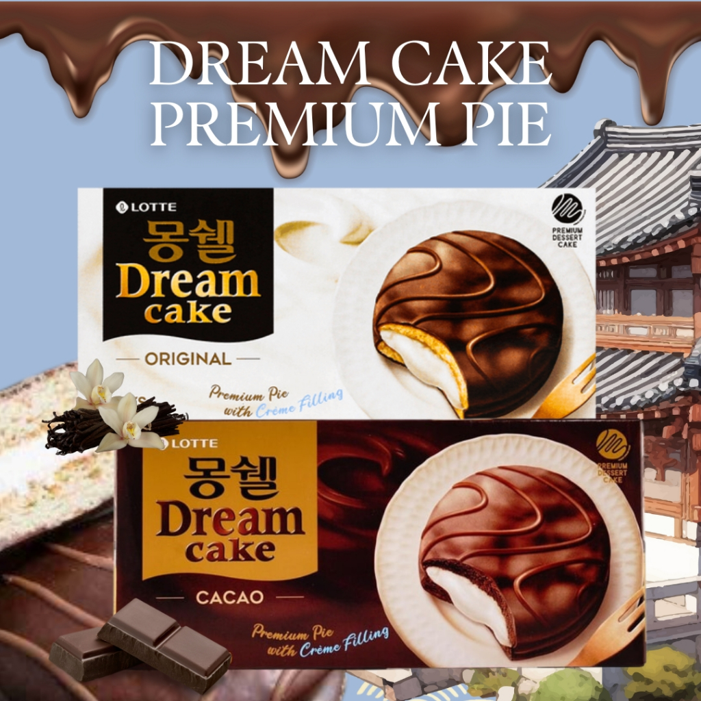 

Lotte Moncher Dream Cake Premium Pie 1 Pak Isi 6Pcs