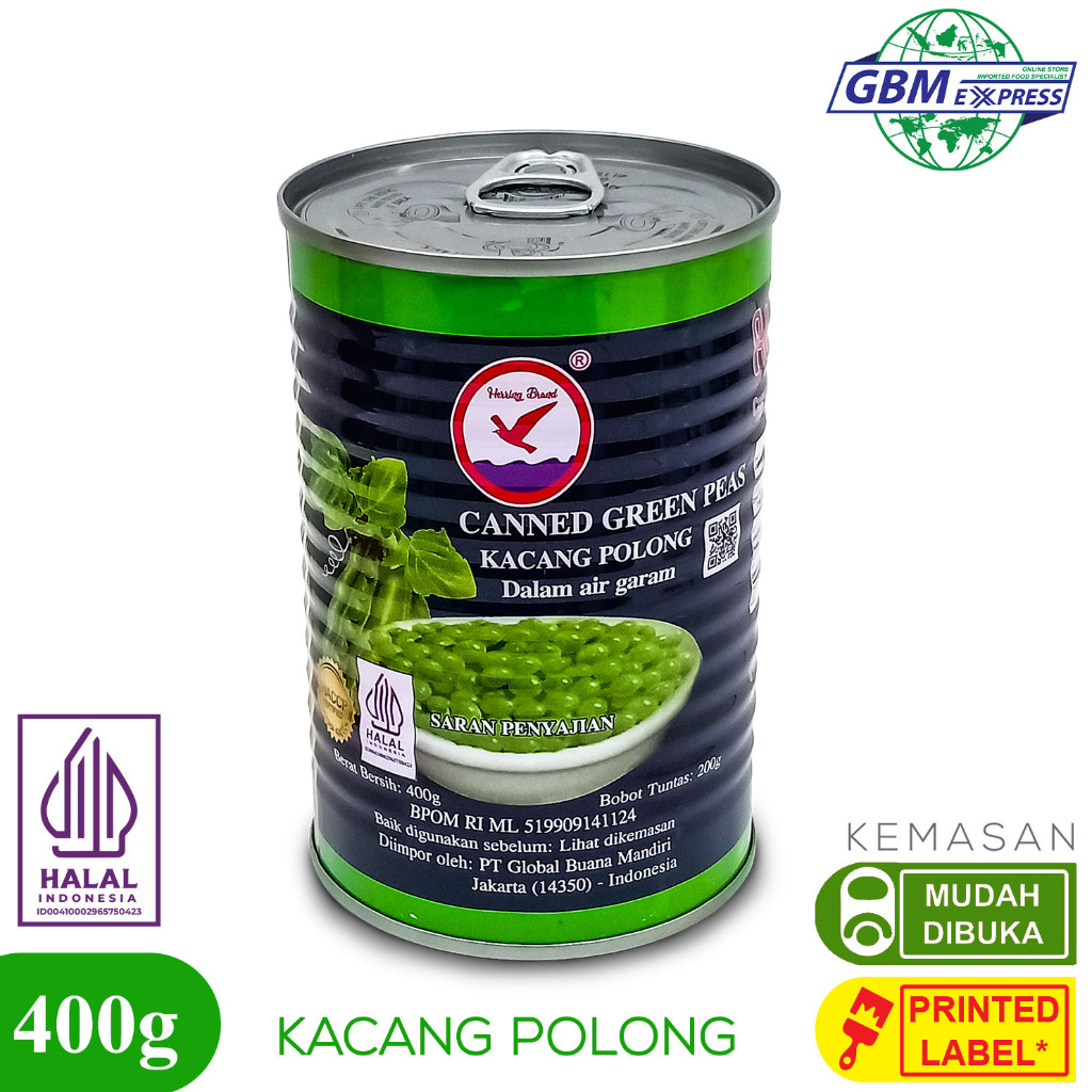 

Herring Brand Canned Green Peas 400g