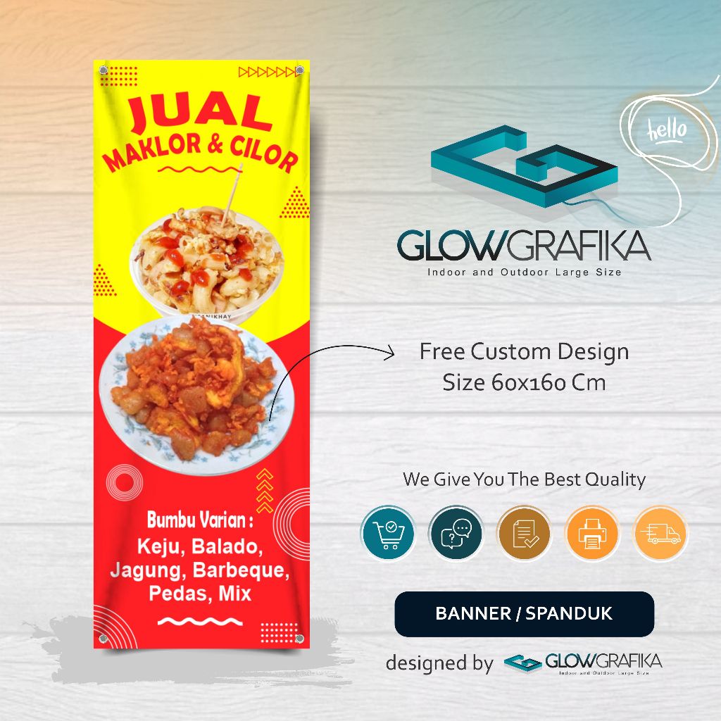 Cetak Spanduk Banner Jual Cilor & Maklor