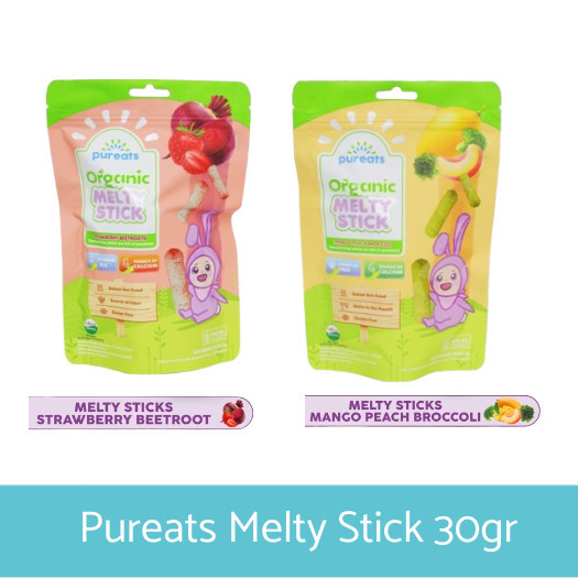 Pureats Melty Stick 30gr - Camilan Snack Anak Bayi - Anak 1Tahun+