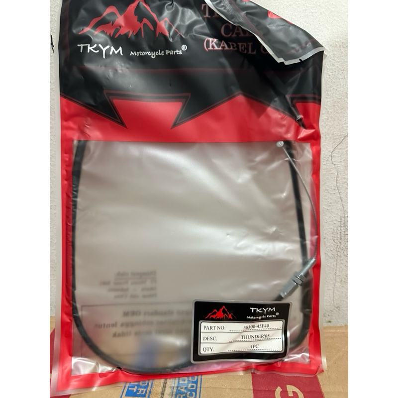 kabel gas motor suzuki thunder