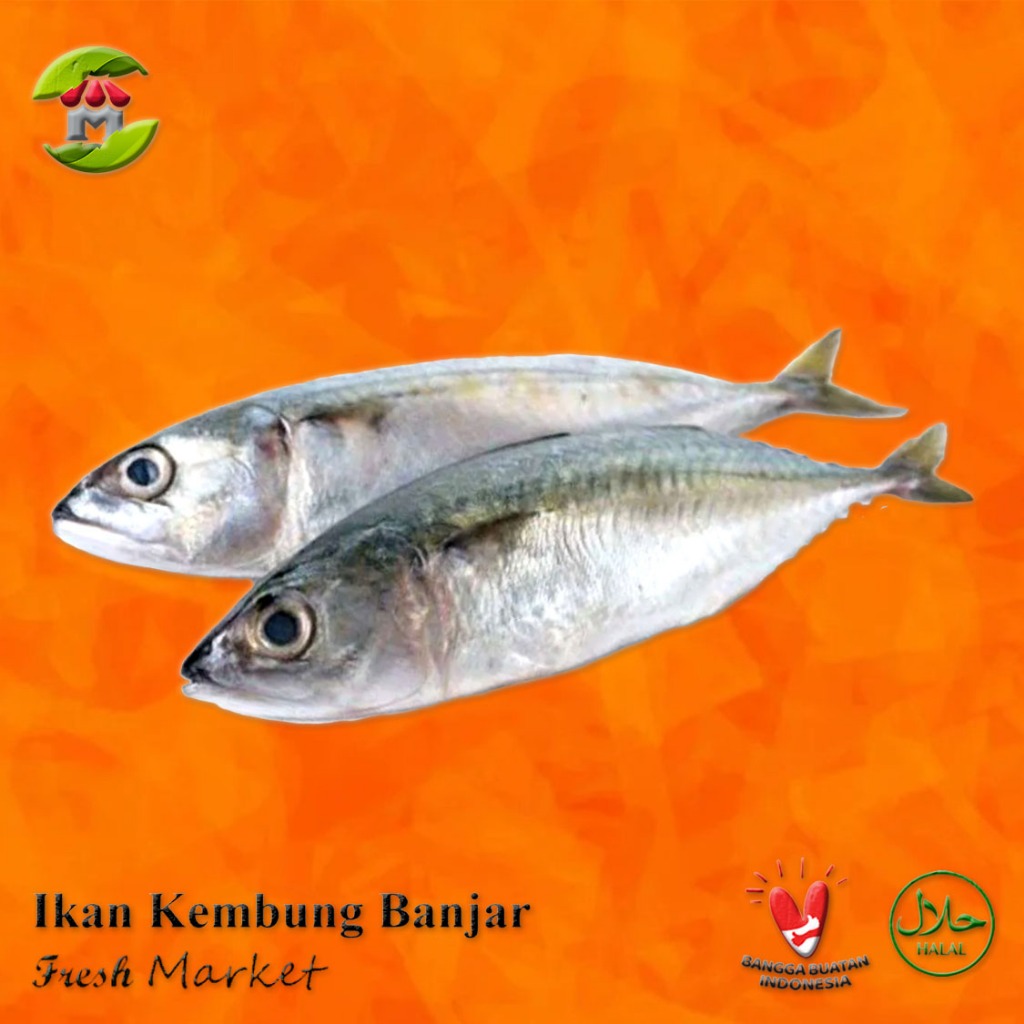 

[Bintaro] Ikan Kembung Banjar Pack 900gr - 1kg