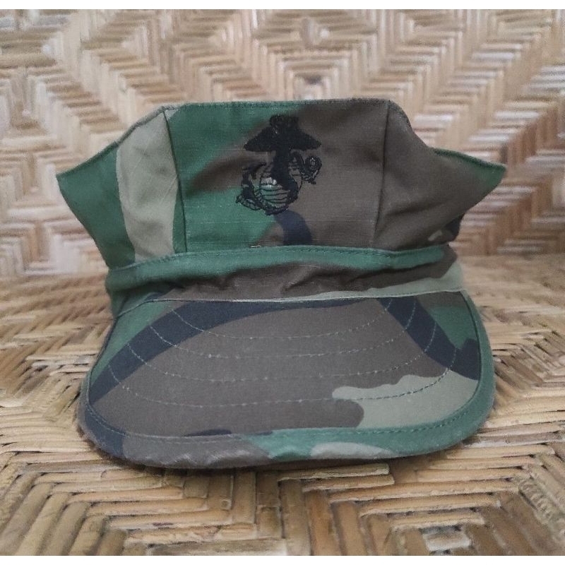 TOPI KOMANDO RIMBA OUTDOOR PATROL UTILITY CAP HAT 5 FIVE PANEL SNAP BACK USMC USA NAVY SEAL WOODLAND