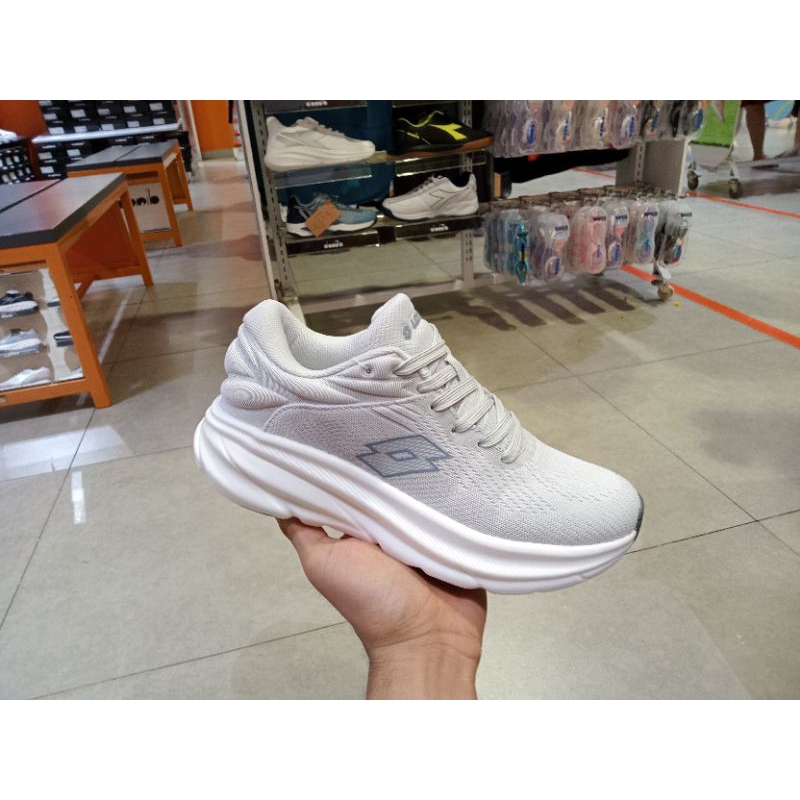 Sepatu lari wanita Lotto original/Lotto Danzel women's running shoes -Grey