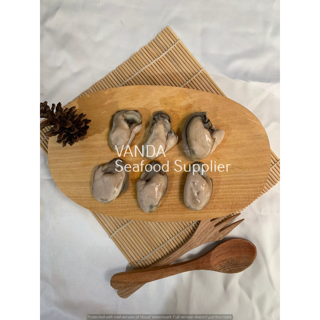 

Oyster / Tiram Frozen Seafood @ 1 kg /pcs