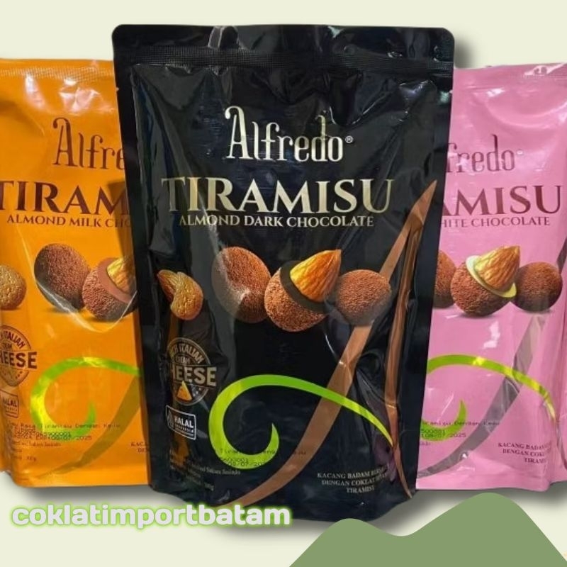 

Alfredo Tiramisu almond pouch 300gr