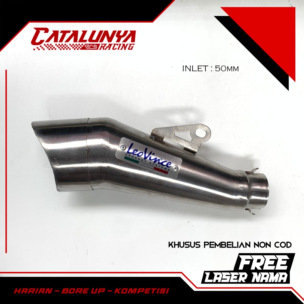 KNALPOT RACING LEOVINCE COBRA TITAN