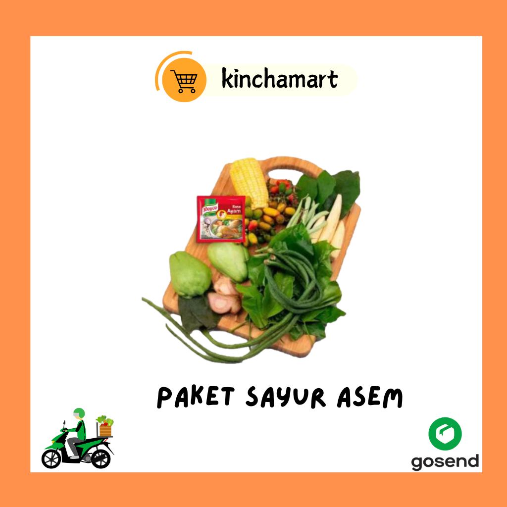 

kinchamart - PAKET SAYUR ASEM / bungkus