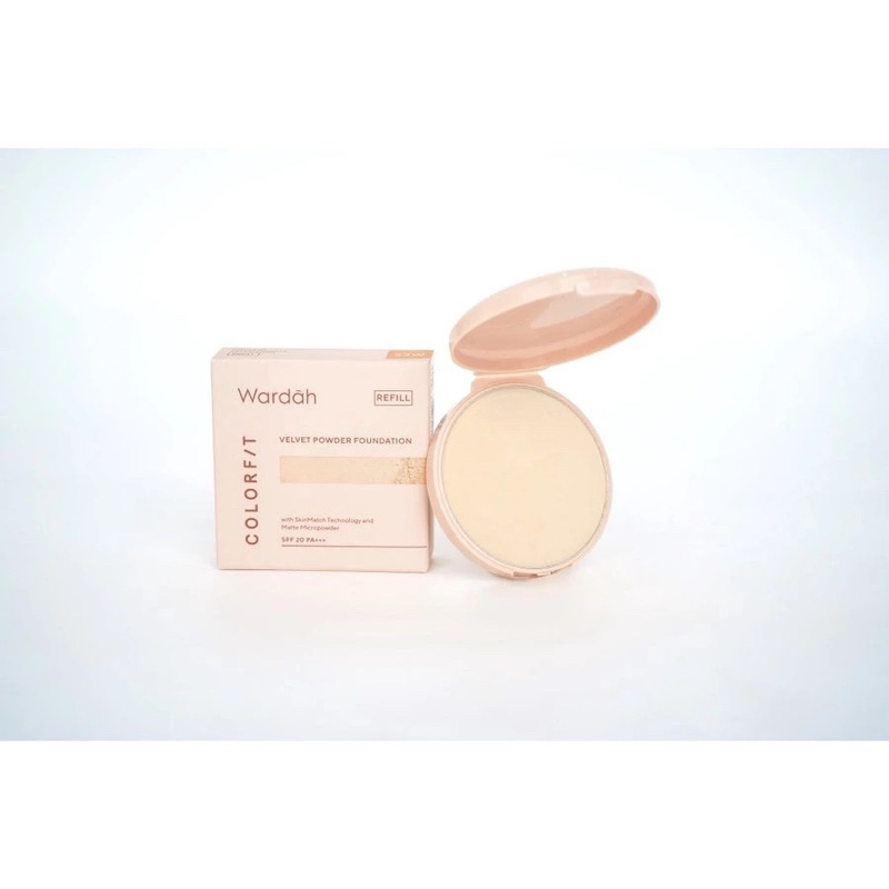 wardah colorfit powder foundation refill