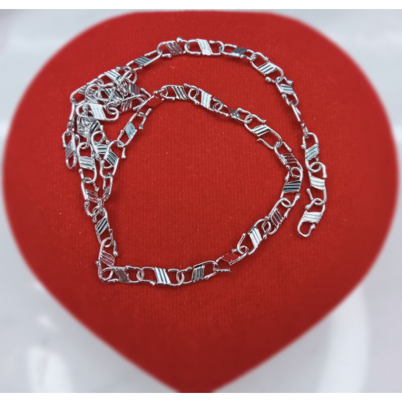 Kaitan/Kokot S Buat kalung/Gelang kilau bahan perak925 Asli lapisan emas putih kualitas super Tokope