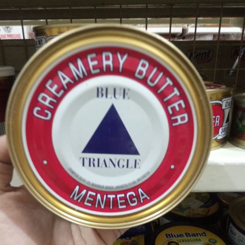 

Creamery Butter Triangle Mentega berat bersih 340gr