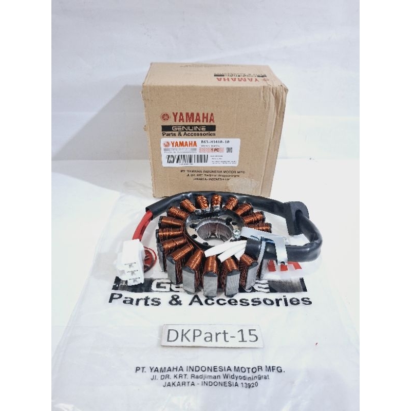 Stator assy Spull Assy Ori Kabel Pendek (B63) Yamaha Aerox 155, Lexi All Neww Original
