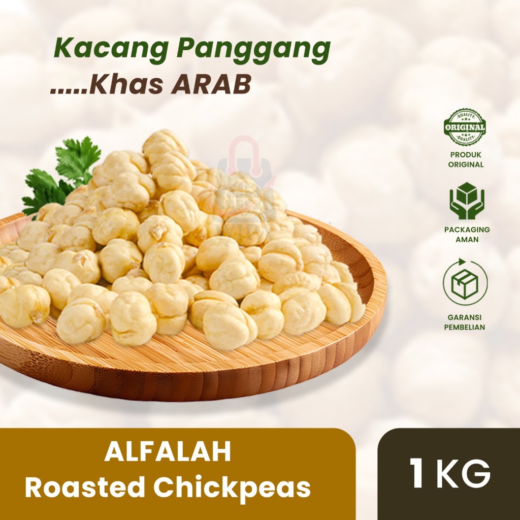 

Kacang Arab Panggang 1 Kg Original Oleh Oleh Haji & Umroh