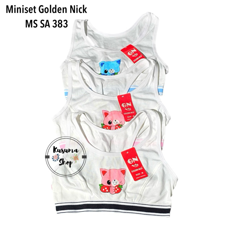 Miniset Golden Nick 383 Kait Belakang | Miniset Remaja Tali Silang