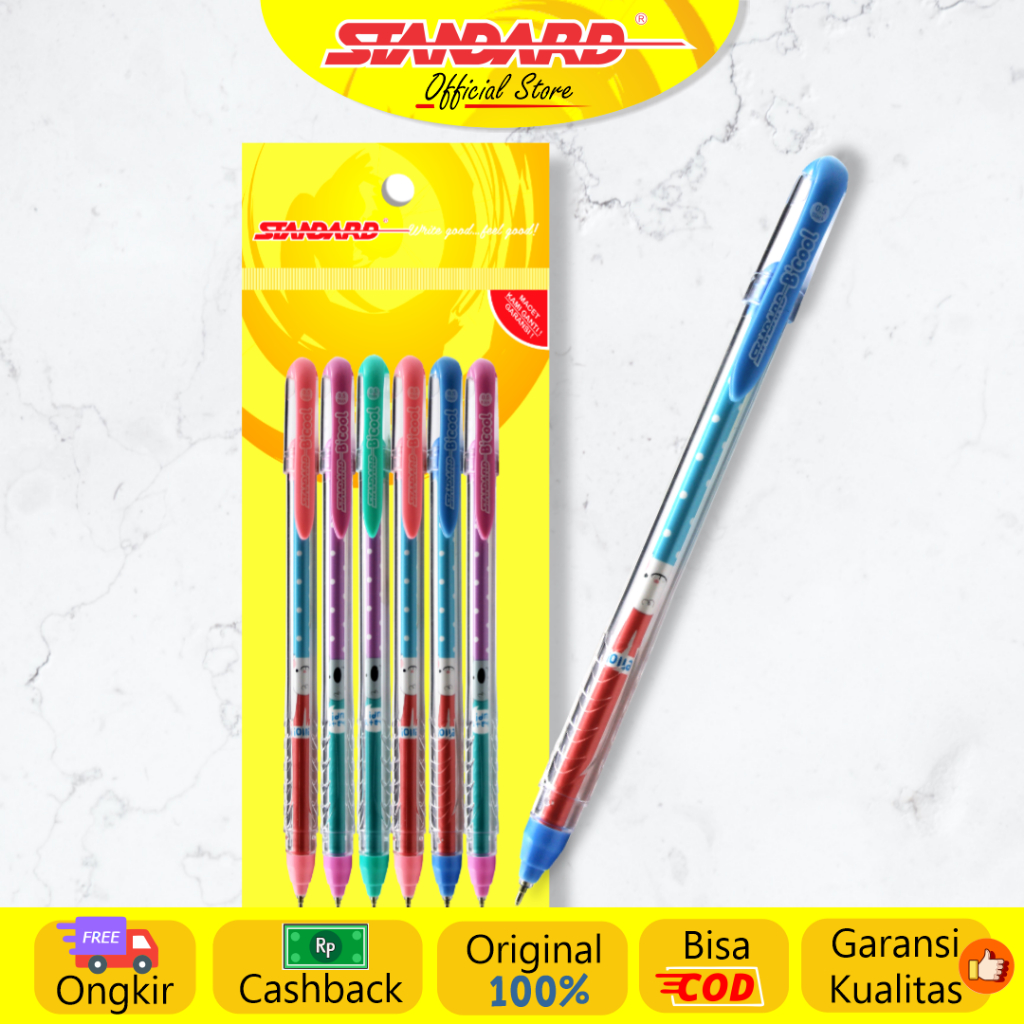 

Standard - Pulpen BCool 0.5 ( Alat Tulis / Pen / Ballpoint / Pena )