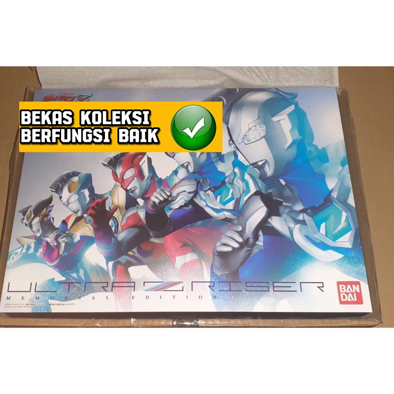 Dx Premium Ultraman Ultra Z Rise Set 3 Cards 7 Medals