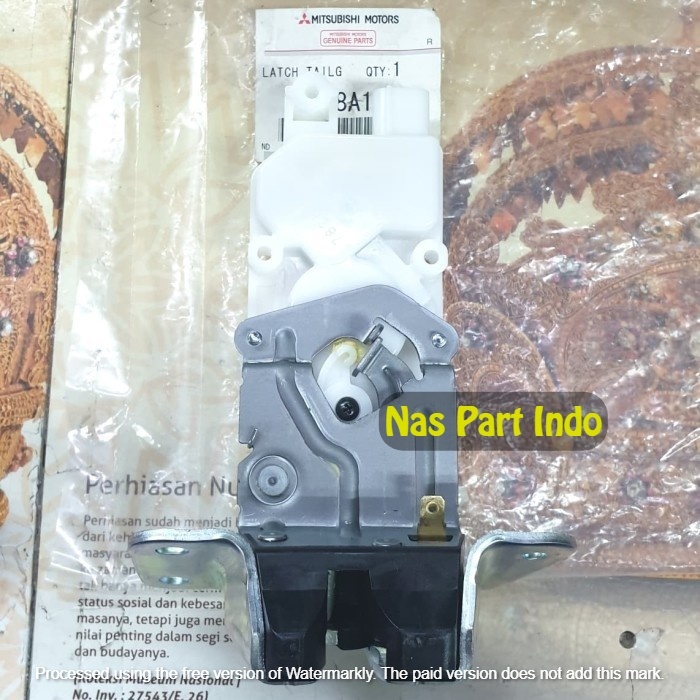Door Lock Bagasi Asli Mitsubishi Pajero Sport Outlander Grandis