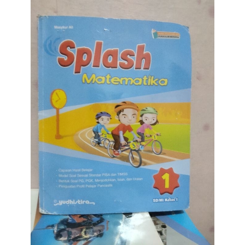 buku splash matematika,splash ppkn/pendidikan pancasila kelas 1 I sd mi yudhistira kurikulum merdeka