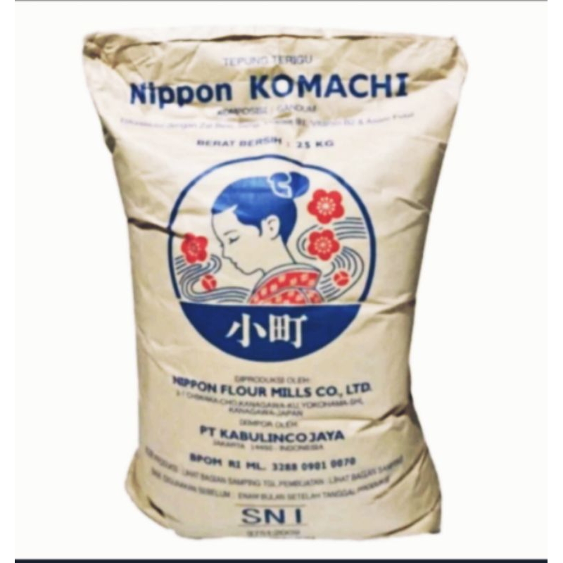 

Tepung Terigu Nippon KOMACHI 25 Kg 1 Sak
