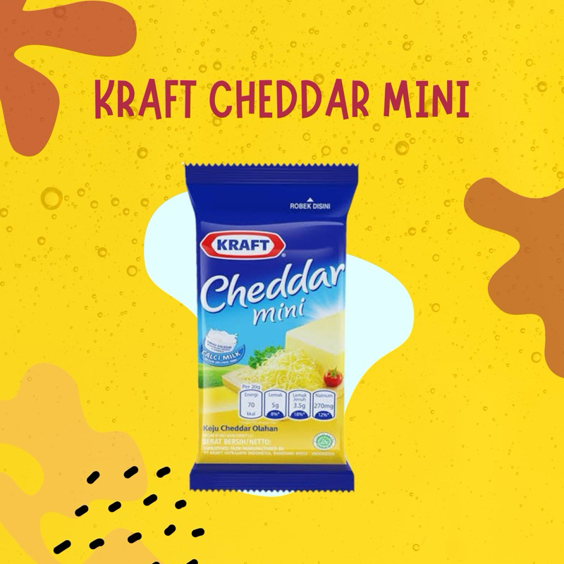 

KRAFT KEJU CHEDDAR 35GR