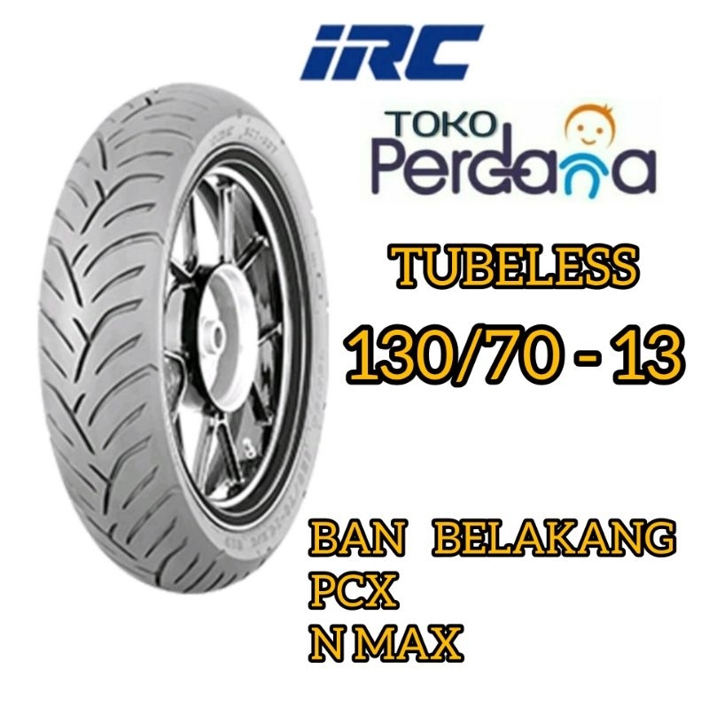 BAN LUAR TUBELESS IRC 130/70 - 13