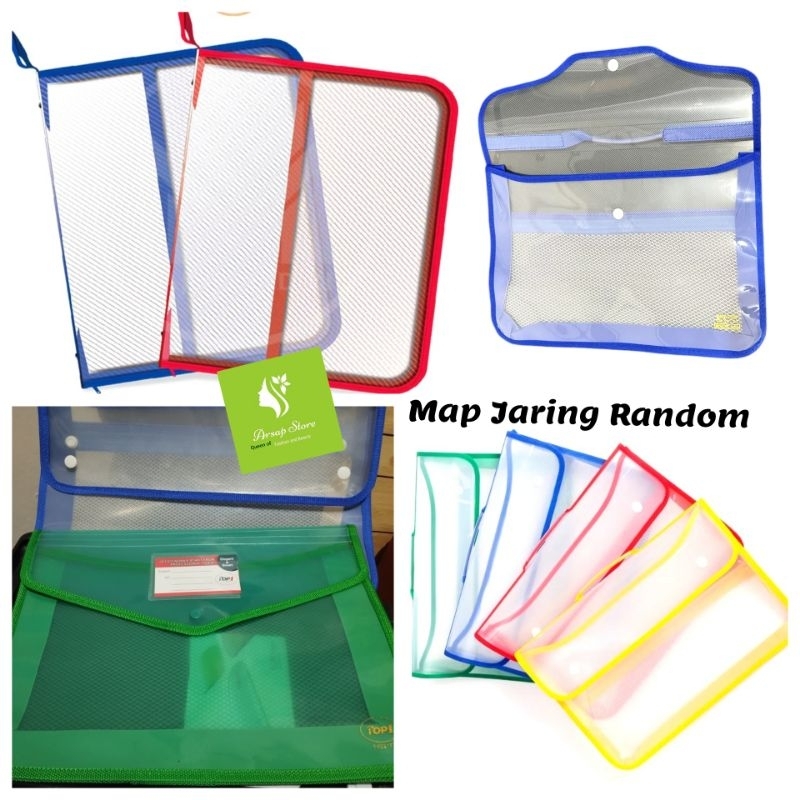 

ASP101 Obral File Folder Organizer Map Kancing Jala Random Model Murah F4