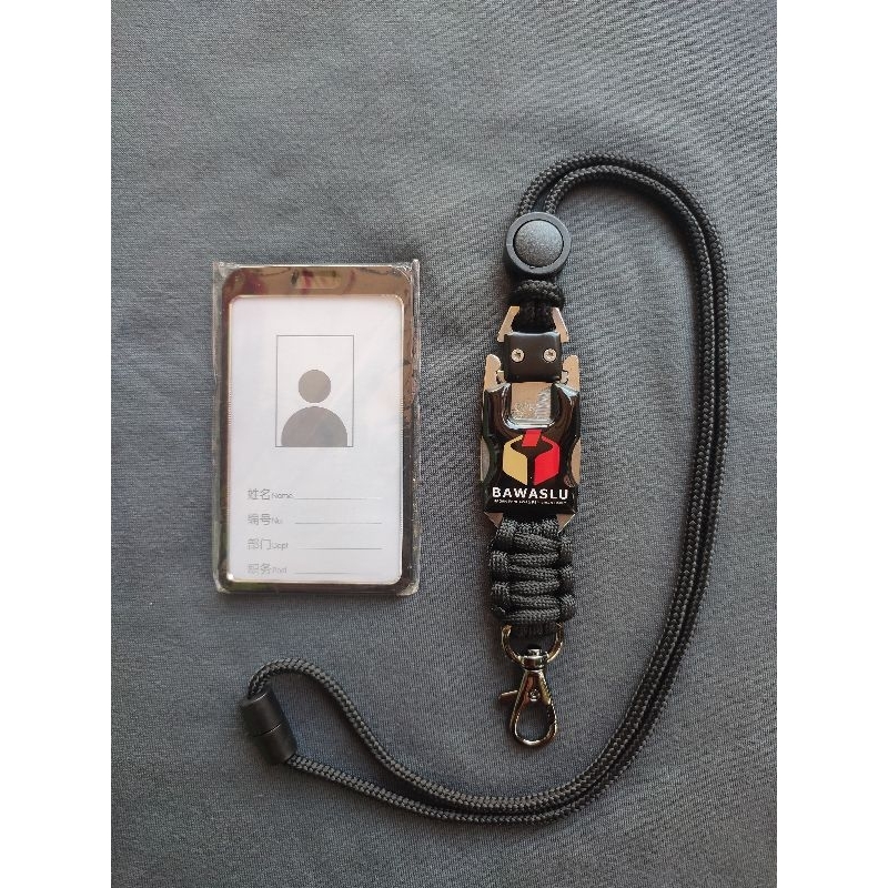 

Lanyard Gantungan ID Card Tactical Logo BAWASLU