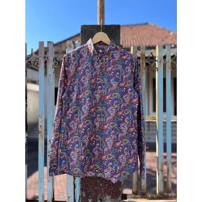 PRETTY GREEN PAISLEY SIZE M