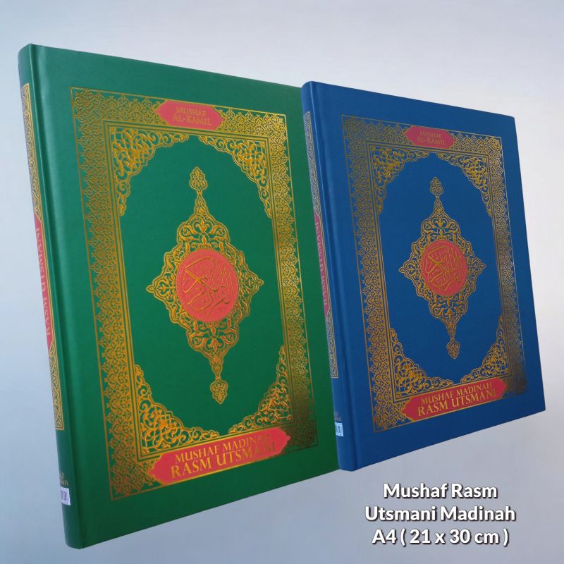 Mushaf Utsmani Madinah Besar Non Terjemah A4 Mushaf Al-Kamil Al-Quran Rasm Utsmani