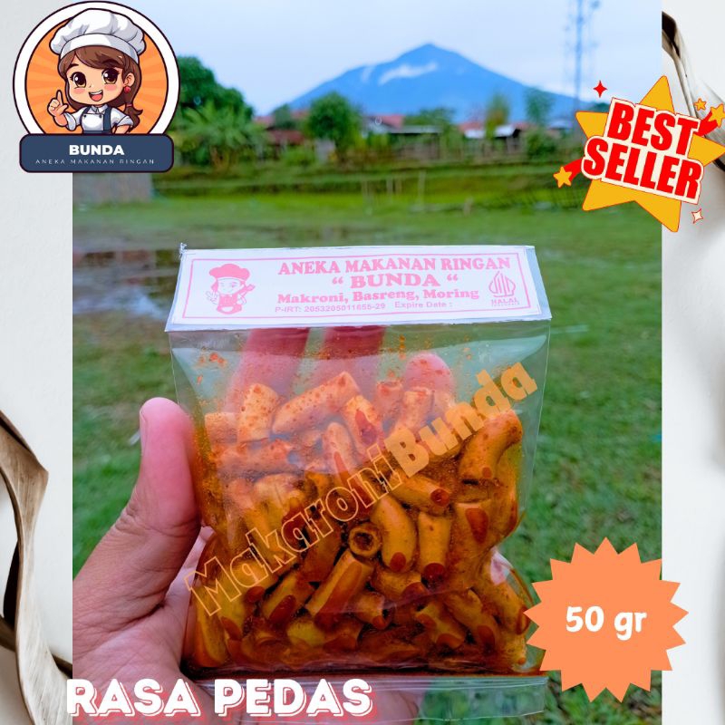 

Makaroni bantet rasa pedas 50 gram