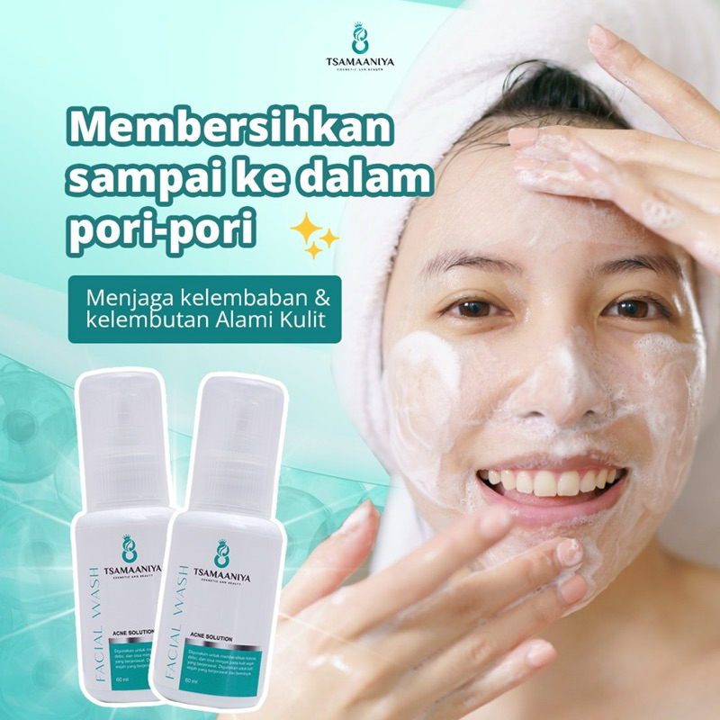 Skincare BPOM Tsamaaniya Facial wash
