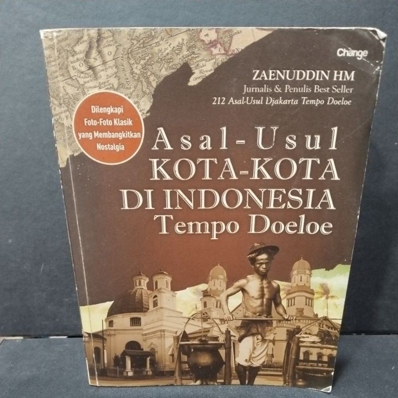 Buku original ASAL USUL KOTA KOTA DI INDONESIA TEMPO DOELOE by Zaenuddin