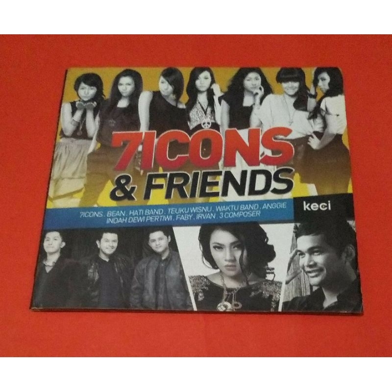 kaset CD musik 7ICONS & FRIENDS