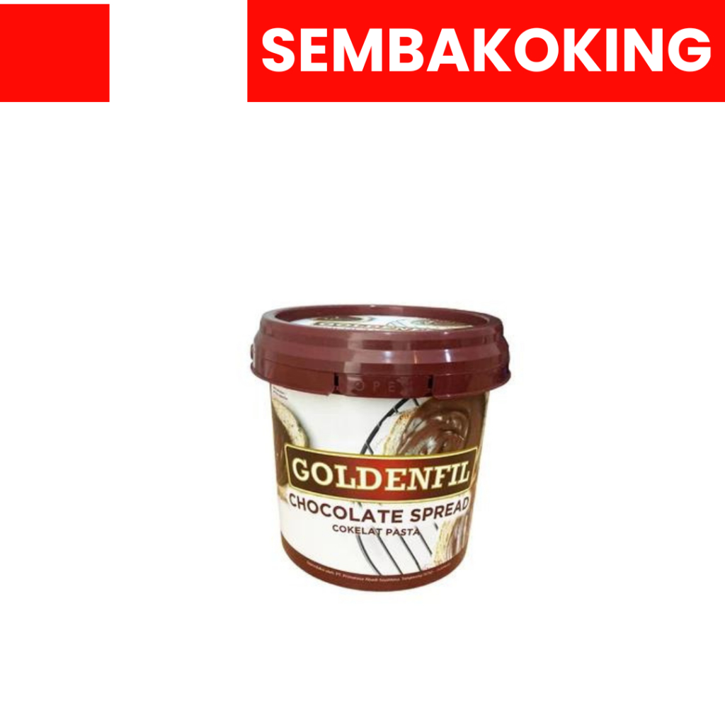 

GOLDEN CHOCOLATE SPREAD 1KG SELAI COKLAT PASTA