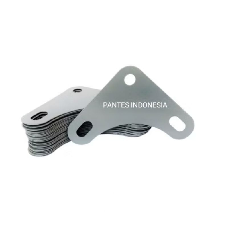 PANTES INDONESIA Plat Siku Lubang 1,2 MM / Klem Siku Lubang / Besi Rak Siku Lobang