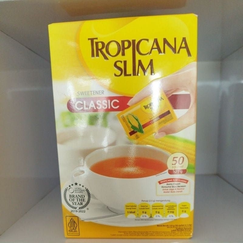 

Tropicana Slim Classic isi 100 sachet