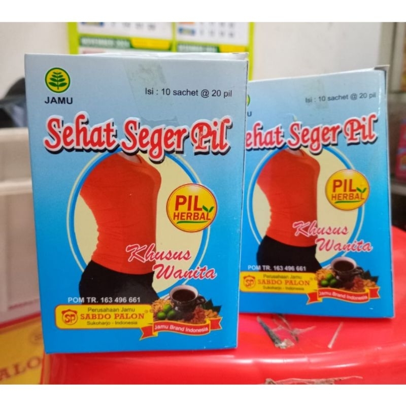 

Jamu Pil Sehat Seger (Subur Kandungan) Sabdo Palon isi 10 sachet