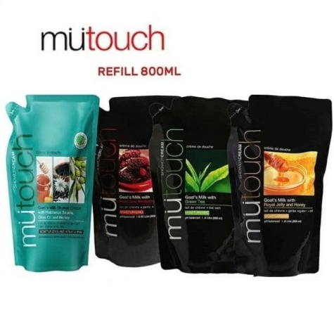 Mutouch Goat's Milk Shower Cream Refill 800ml