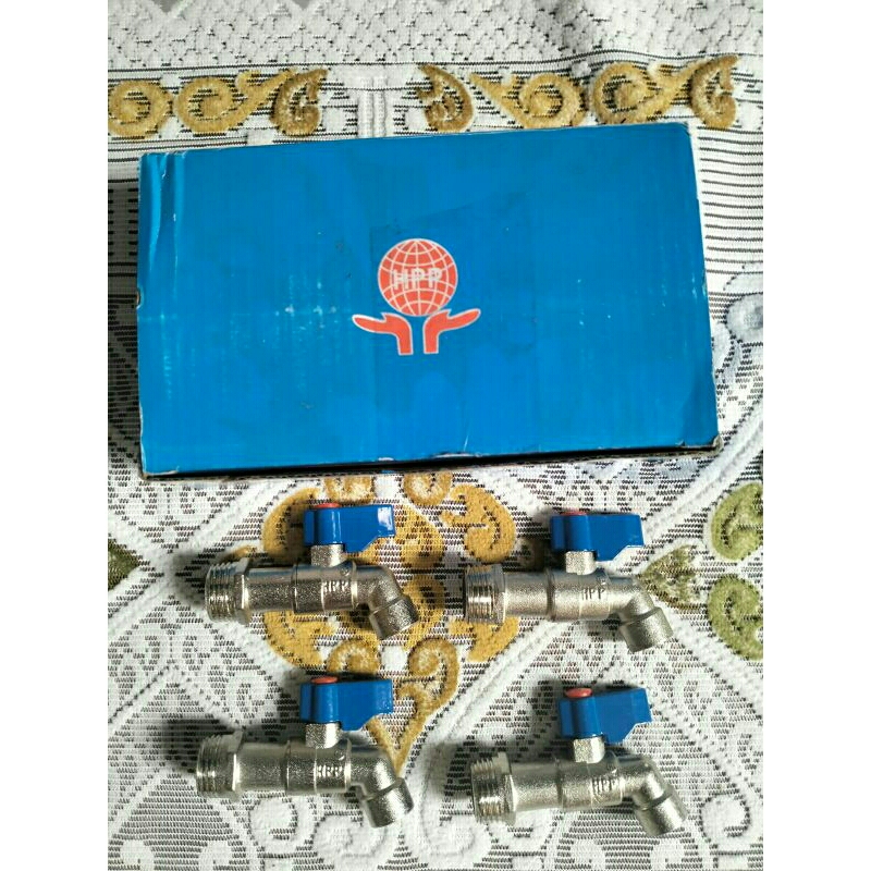 Kran  Air  Besi Merek HPP 1/2"  Kran Air Besi Gagang Pendek / Kran Taman